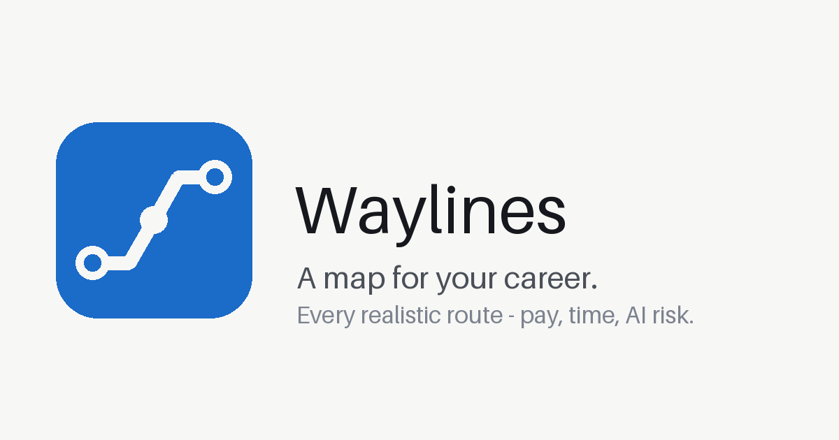 Mapping where a degree or current job actually leads to plan ahead logo